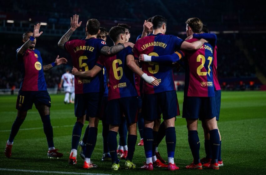  𝗟𝗘 𝗙𝗖 𝗕𝗔𝗥𝗖𝗘𝗟𝗢𝗡𝗘 𝗦’𝗜𝗠𝗣𝗢𝗦𝗘 𝗙𝗔𝗖𝗘 𝗔̀ 𝗟’𝗔𝗧𝗛𝗟𝗘𝗧𝗜𝗖 𝗖𝗟𝗨𝗕 !