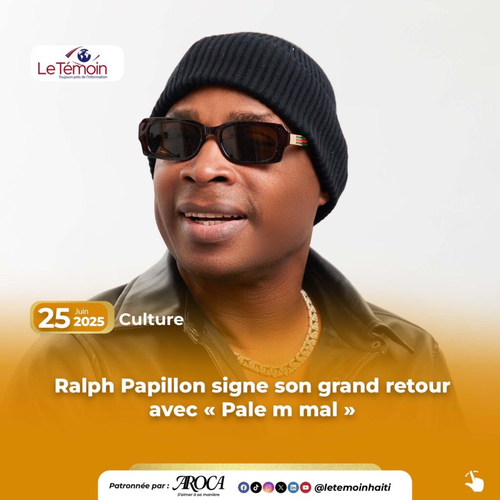 Ralph Papillon signe son grand retour avec « Pale m mal »