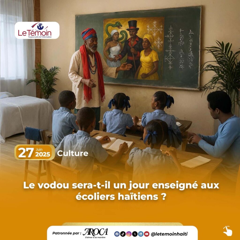 Le vodou sera-t-il un jour enseigné aux écoliers haïtiens ?