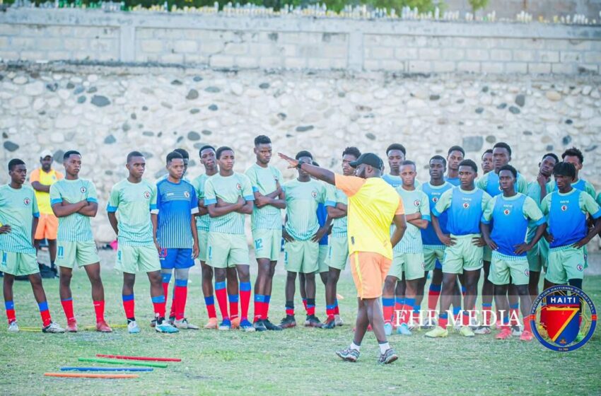  La sélection haïtienne U17 entame sa préparation pour la Coupe du Monde Qatar 2025