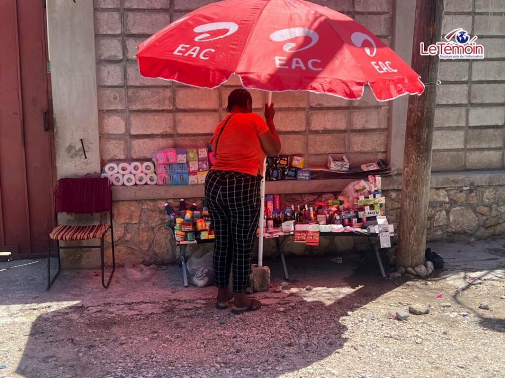 Marie Lepines Gertrude : une lumière d’espoir sous le parasol rouge