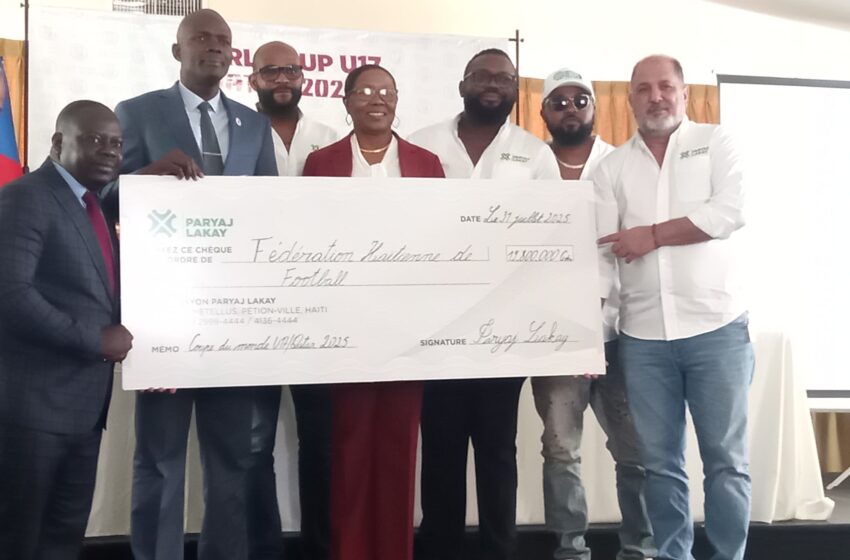  Coupe du Monde U17 : un appui majeur de Paryaj Lakay à la sélection haïtienne