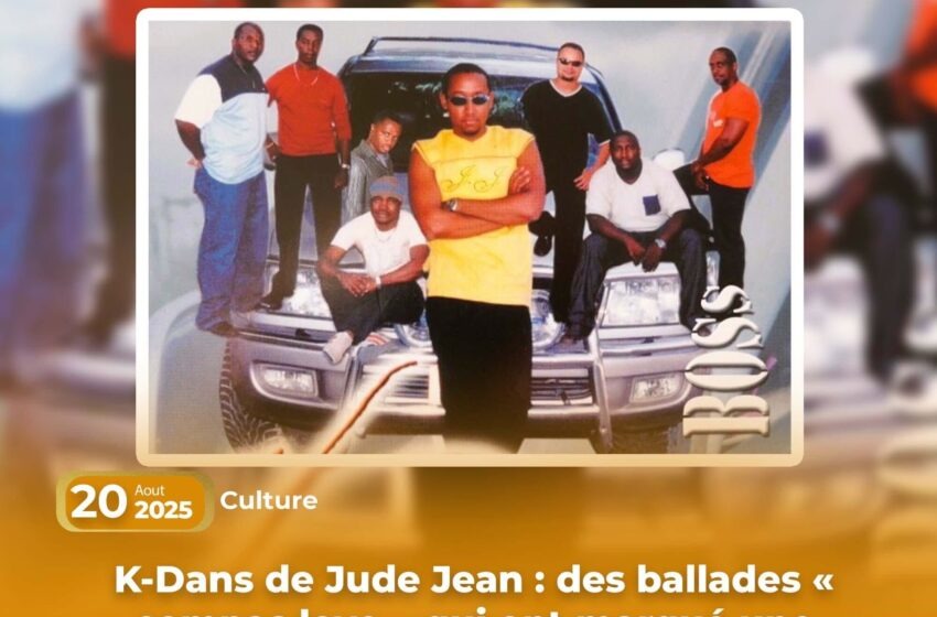  K-Dans de Jude Jean : des ballades « compas love » qui ont marqué une génération