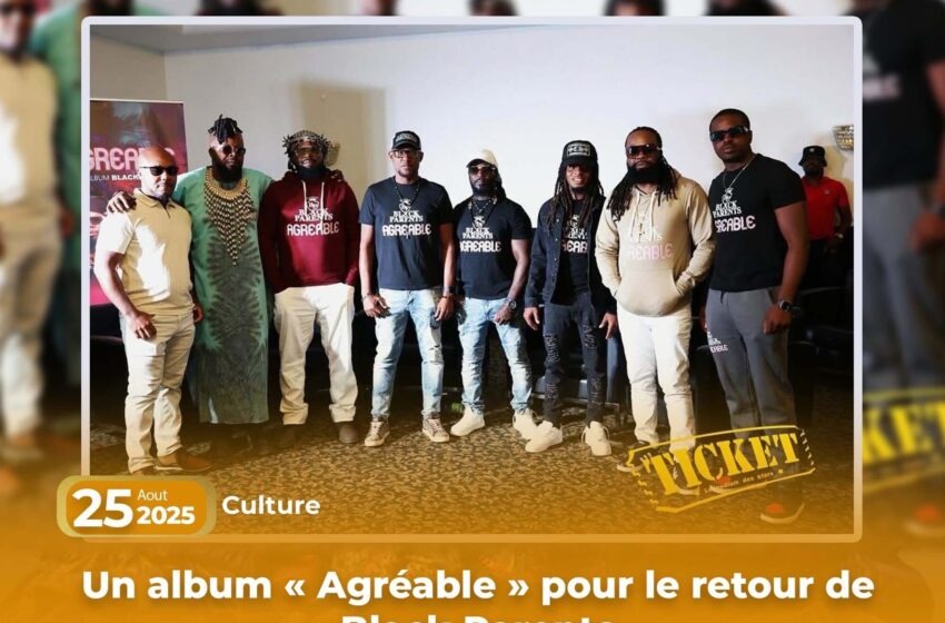  Un album « Agréable » pour le retour de Black Parents