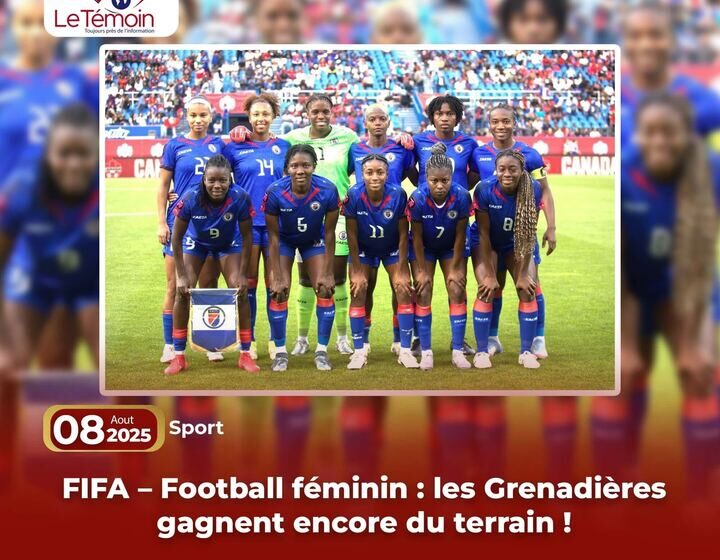  FIFA – Football féminin : les Grenadières gagnent encore du terrain !