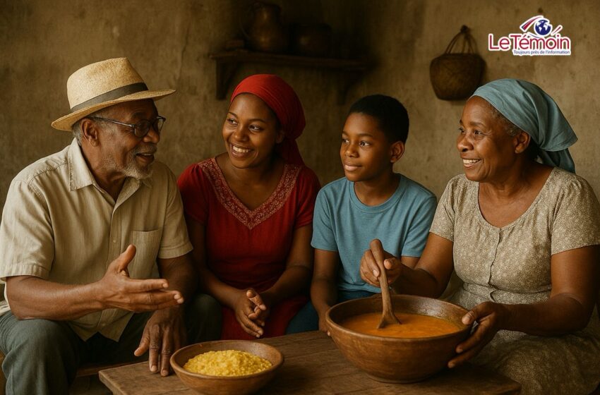  Transmisyon koutim fanmi fè kilti pa nou rete vivan