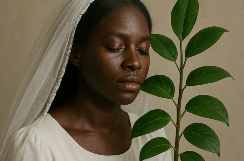  Èske w te konnen gen moun ki marye ak yon objè oswa yon plant nan kèk tradisyon pou chans?