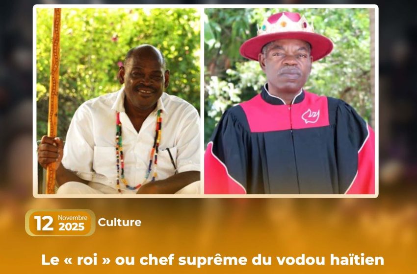  Le « roi » ou chef suprême du vodou haïtien