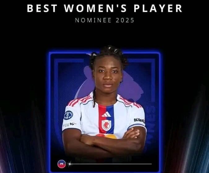  Melchie Dumornay parmi l’élite : Corventina finaliste pour le titre de meilleure joueuse de l’année aux Globe Soccer Awards 2025