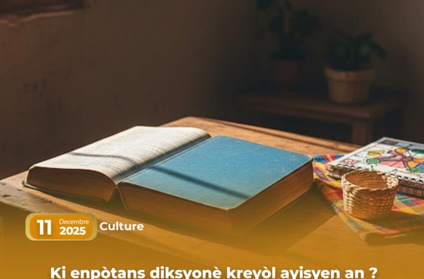 Ki enpòtans diksyonè kreyòl ayisyen an ?