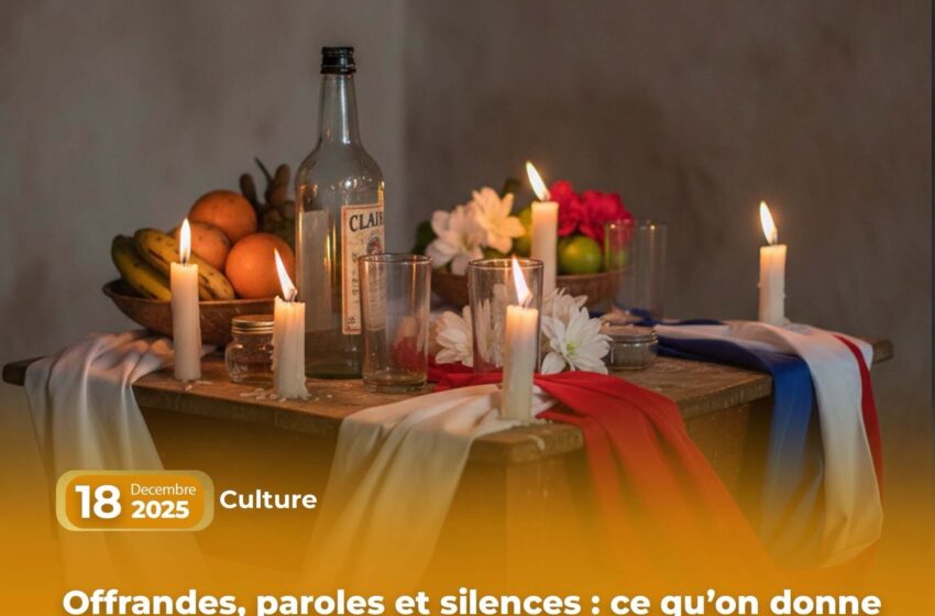  Offrandes, paroles et silences : ce qu’on donne aux loas en fin d’année