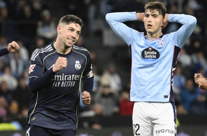 Liga : le Real Madrid s’impose face au Celta Vigo dans les dernières secondes