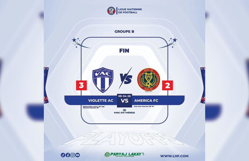 Violette AC démarre fort les playoffs avec une victoire 3-2 face à l’America FC