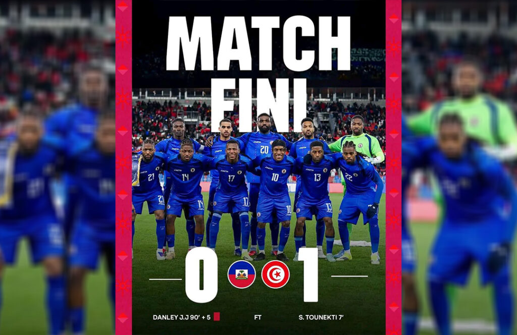Match amical : Haïti s’incline, mais l’espoir demeure