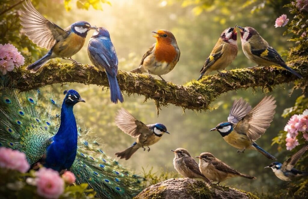 Saviez-vous que les oiseaux savent communiquer entre eux ?