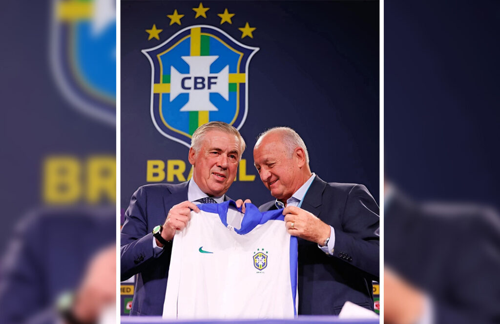Brésil : Carlo Ancelotti prolonge jusqu’en 2030 à la tête de la Seleção