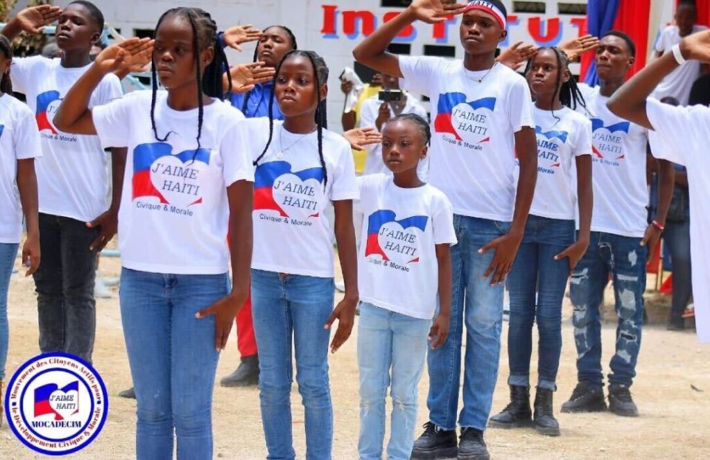 À Grand-Goâve, le drapeau comme rappel d’une urgence : former des citoyens