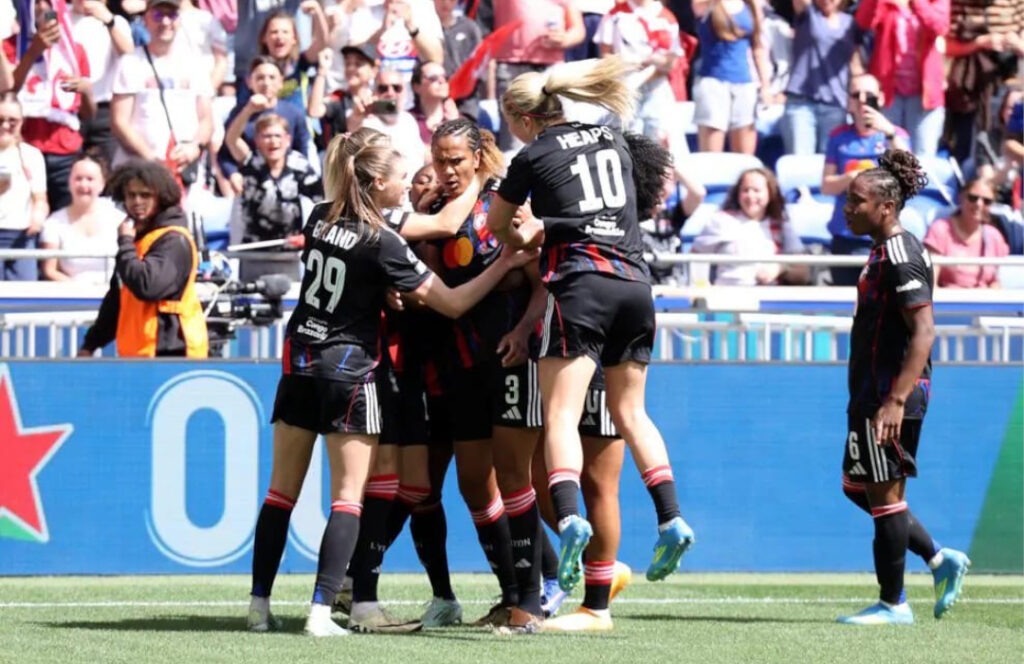 Ligue des champions : Melchie Dumornay en finale avec l’OL après une remontée face à Arsenal