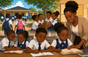 Ayiti / Edikasyon : lekòl la, premye espas kote sitwayen demen yo kòmanse fòme