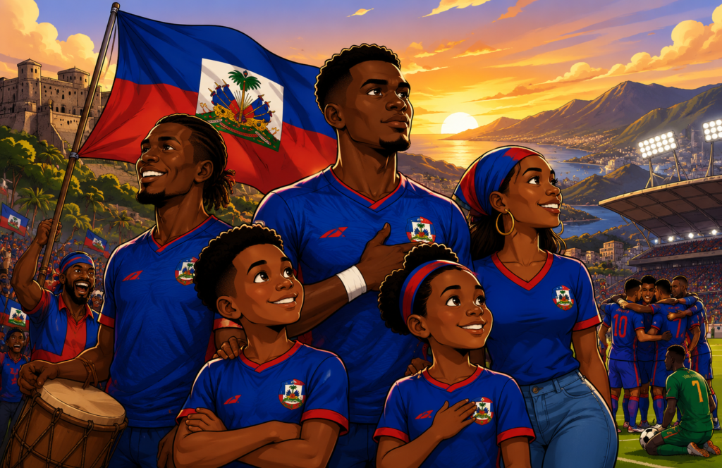 Lanmou pou yon ekip oswa pou peyi w pa sispann paske li pèdi yon match