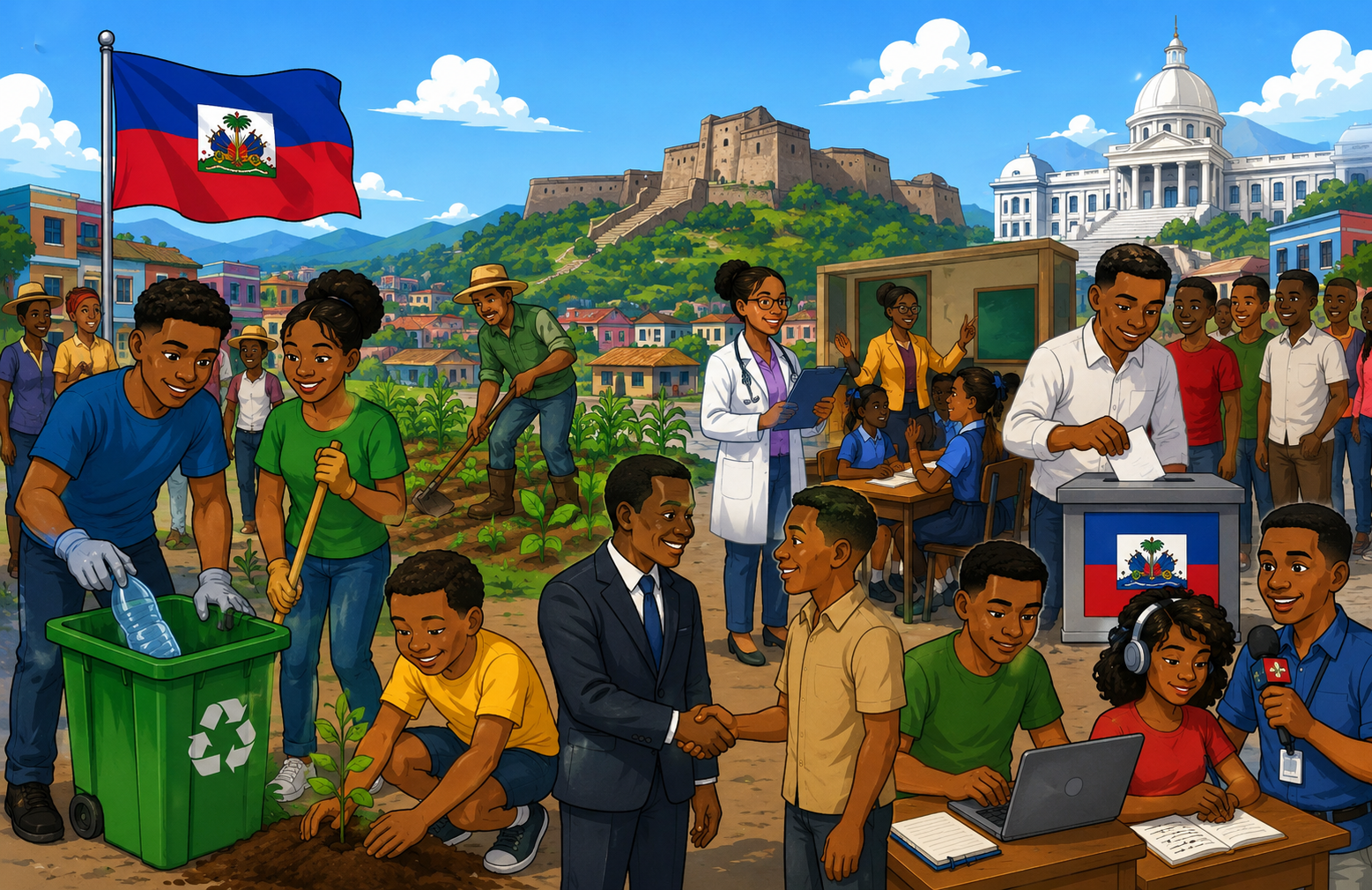 Que signifie être un bon citoyen haïtien ?