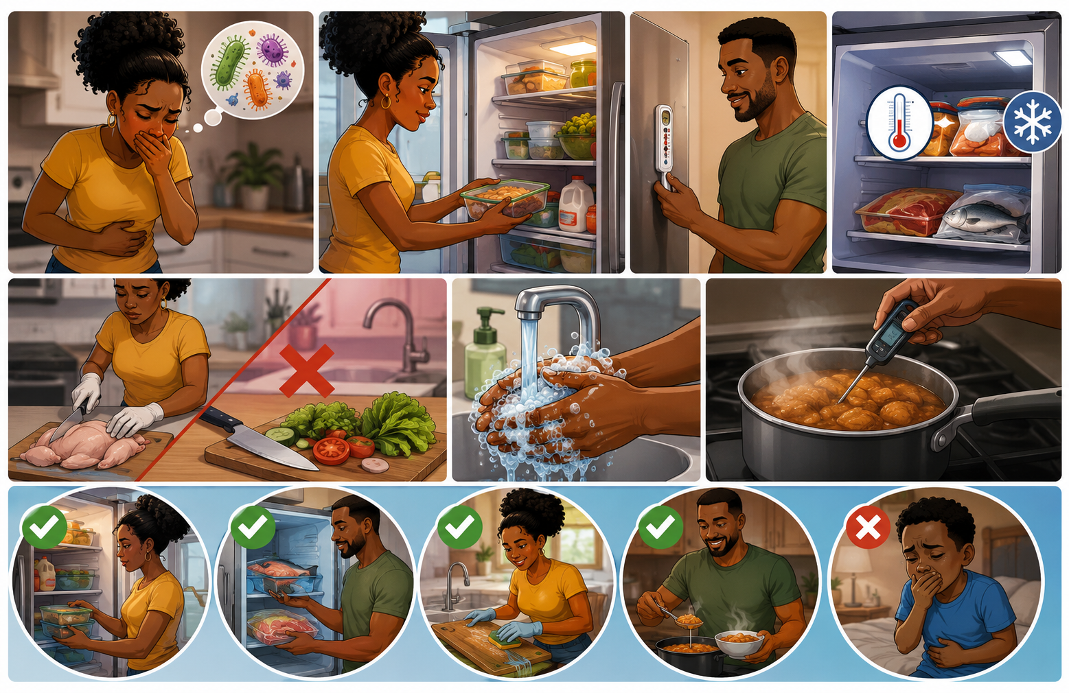 Intoxication alimentaire : bien conserver les aliments pour prévenir les risques