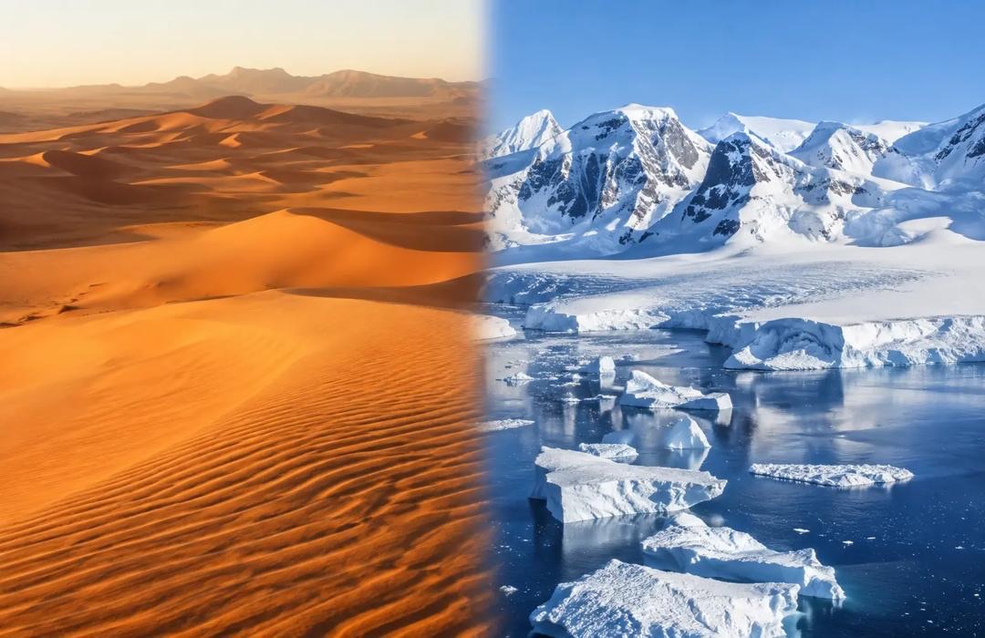 Saviez-vous que le Sahara n’est pas le plus grand désert du monde ?