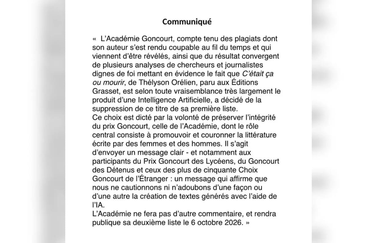Le Goncourt retire «&nbsp;C’était ça ou mourir&nbsp;» de Thélyson Orélien de sa première sélection