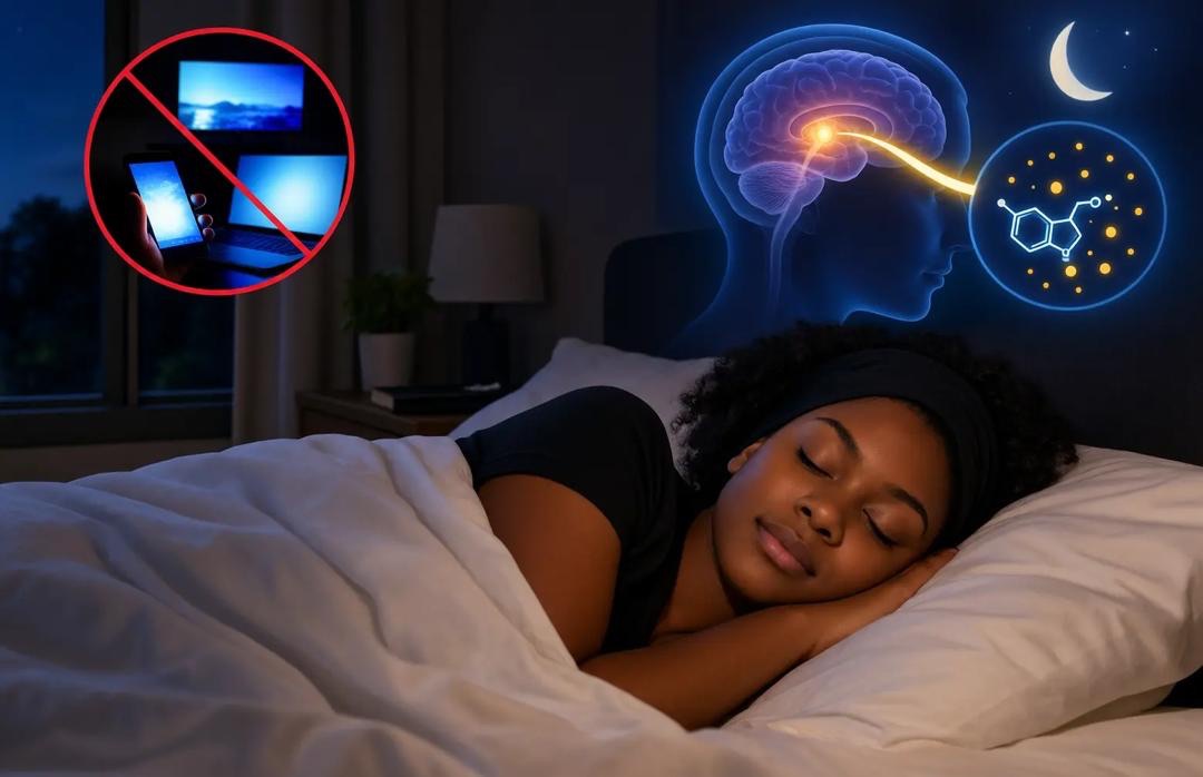 Èske w te konnen dòmi nan fènwa ka ede kò a pwodui melatonin?