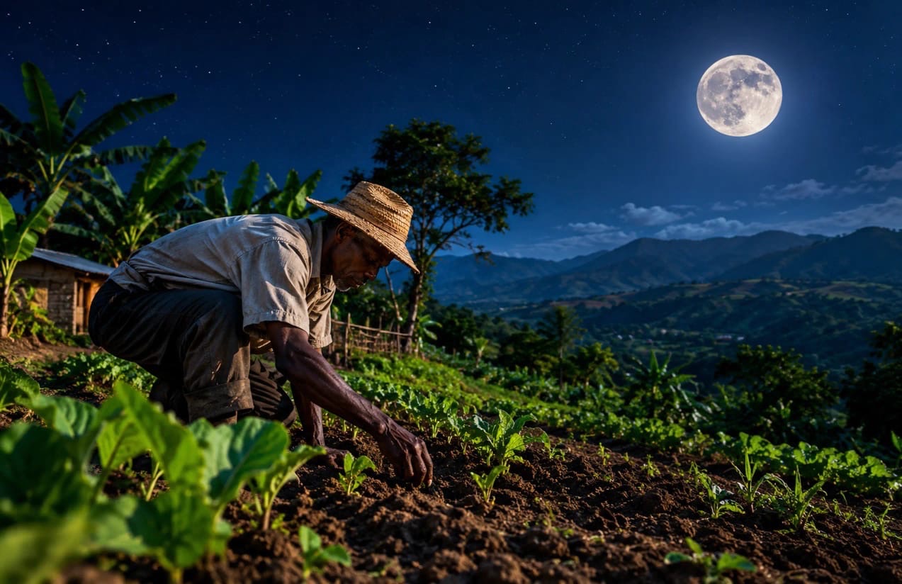 La lune et les pratiques agricoles dans les croyances populaires haïtiennes