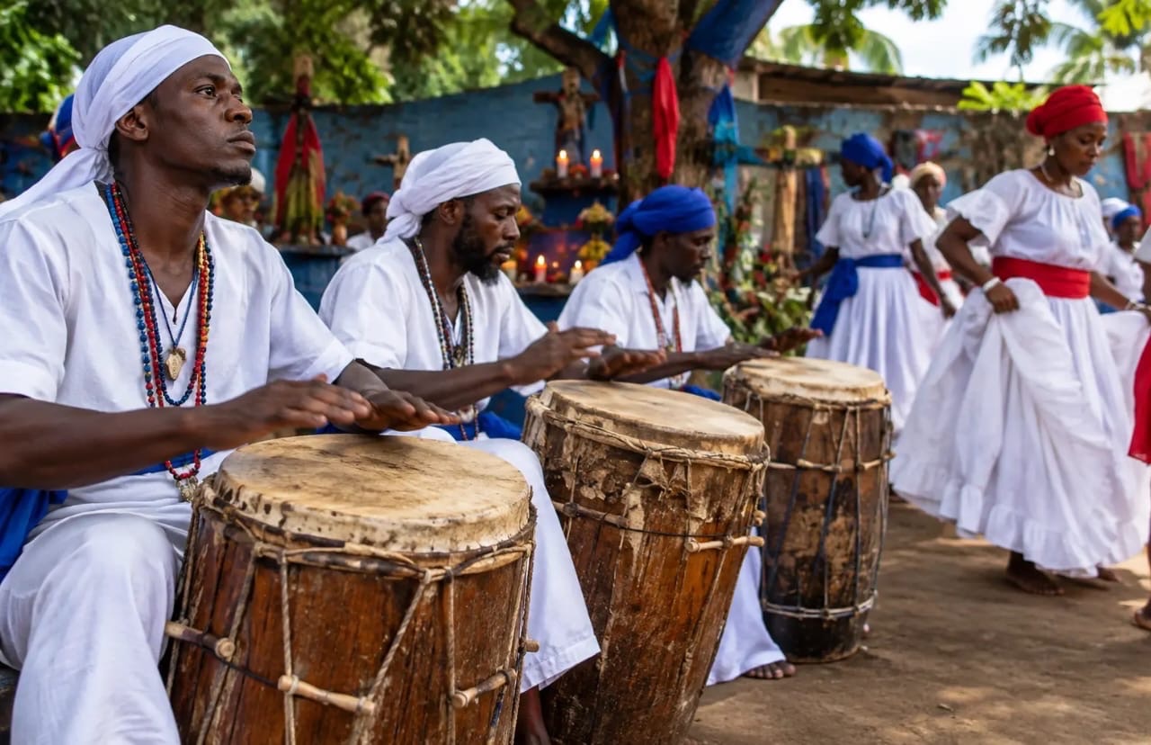 Pourquoi les tambours sont-ils essentiels dans le vodou ?