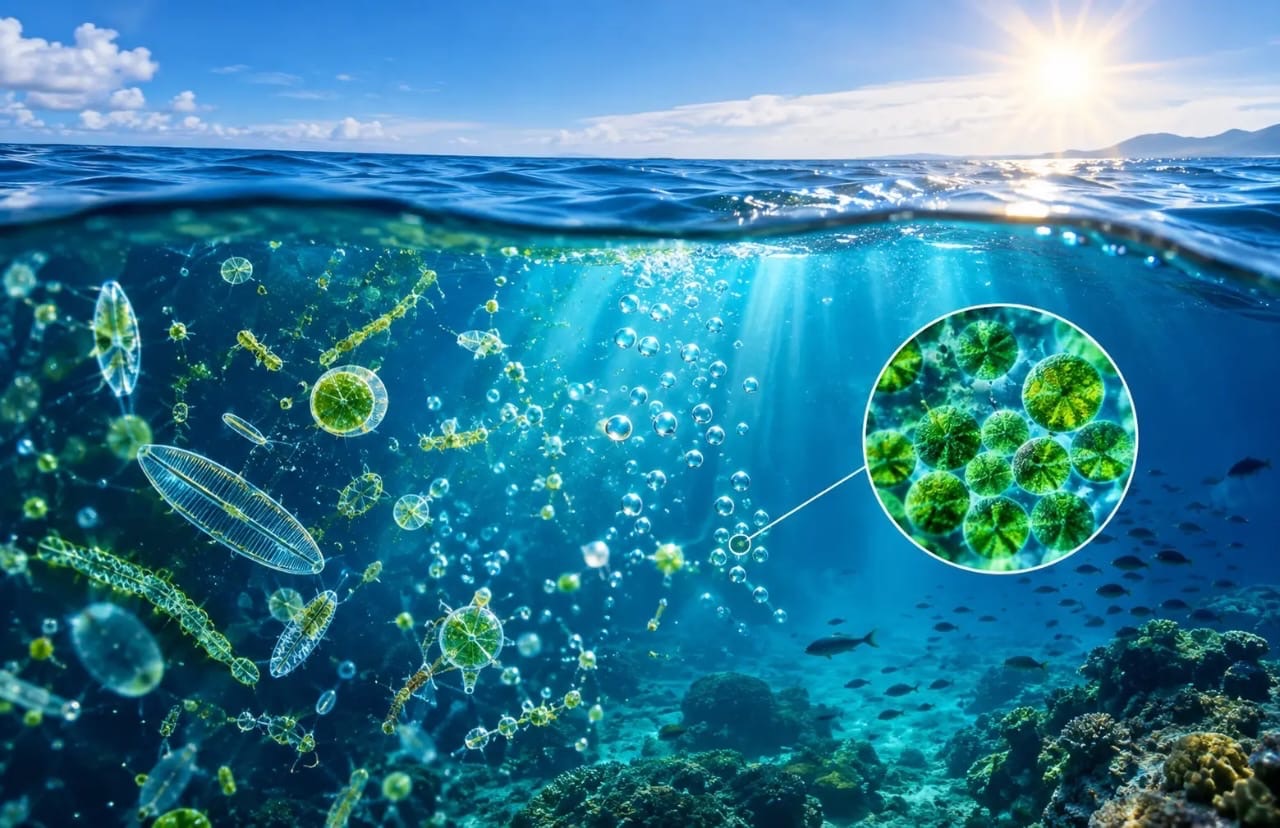 Saviez-vous que les océans produisent une grande partie de l’oxygène présent dans l’atmosphère ?